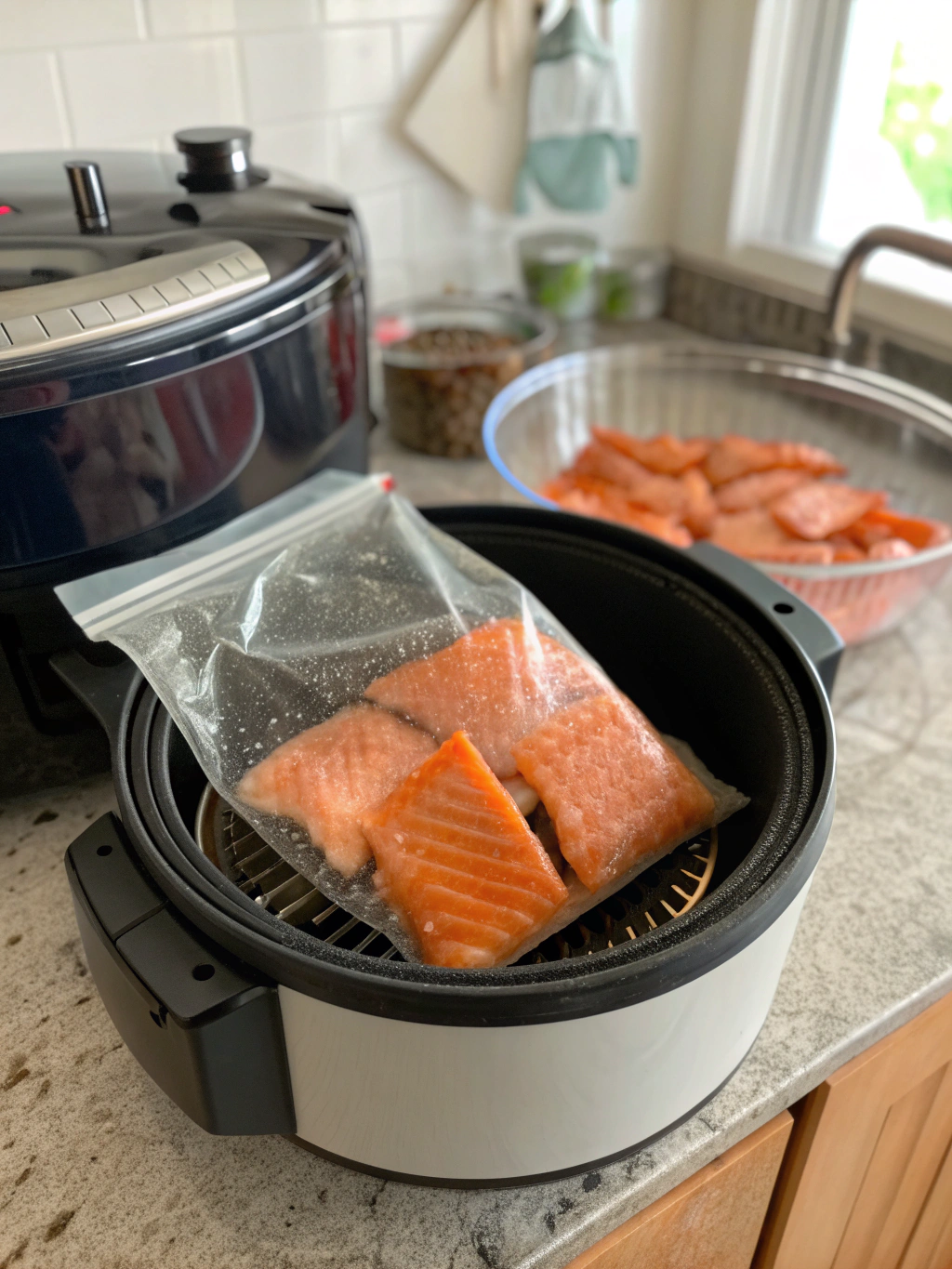air fryer frozen salmon ingredients
