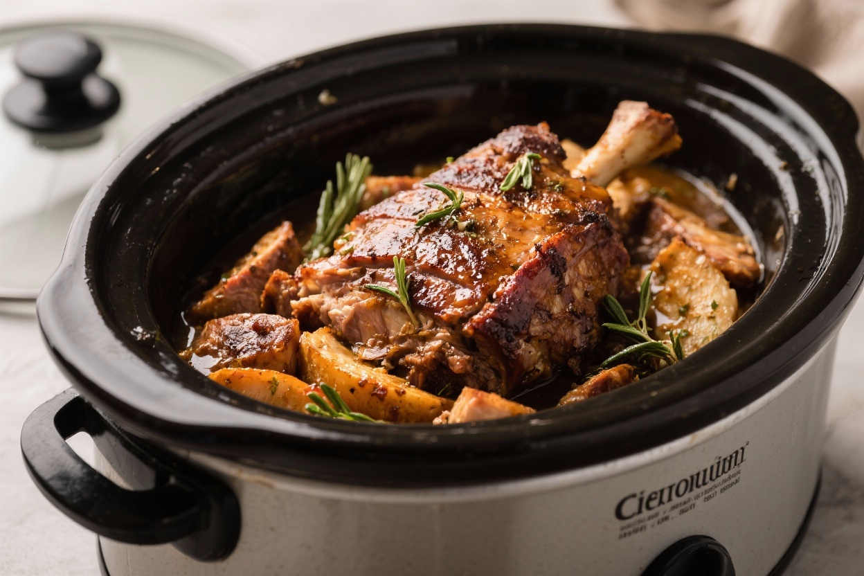 The Set-It-and-Stun-Them Guide to Roast Crockpot Recipes: Zero Stress, Maximum Flavor 5 Juicy, tender roast beef cooked in a crockpot with carrots, potatoes, and herbs — slow-cooked to perfection for rich flavor and effortless comfort food vibes.
