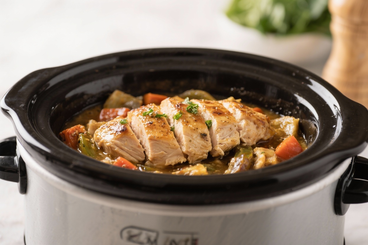 This Chicken Breast Crockpot Recipe Turns 10 Minutes of Effort Into All-Day Flavor (You’ll Want Seconds) 5 tmplwi4aywh
